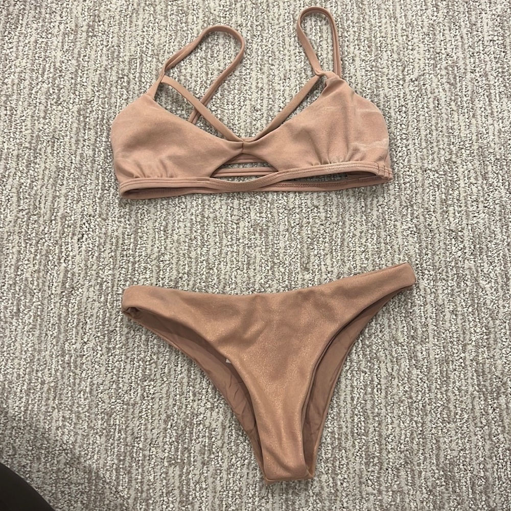 Blue Life Tan Suit